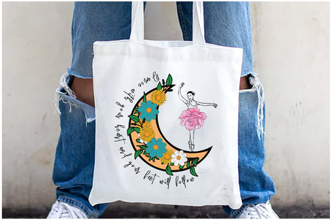 Moon with Ballerina Sublimation Sublimation Jagonath Roy 