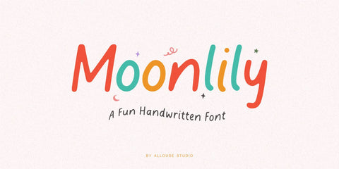 Moonlily Font Allouse.Studio 