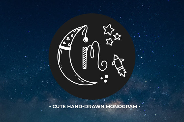 Moonogram Font Abo Daniel Studio 