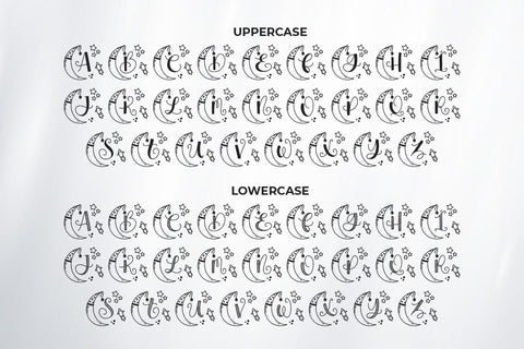 Moonogram Font Abo Daniel Studio 