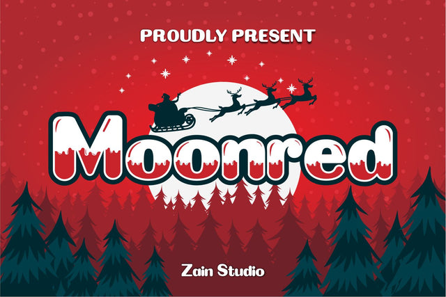 Moonred Font zainstudio151 