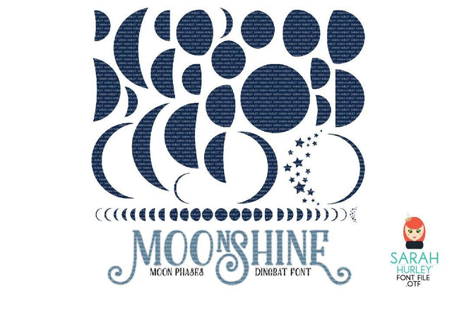 Moonshine Font Font Sarah Hurley 