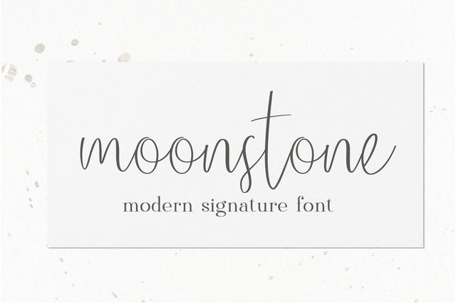 Moonstone Font Sunday Nomad 