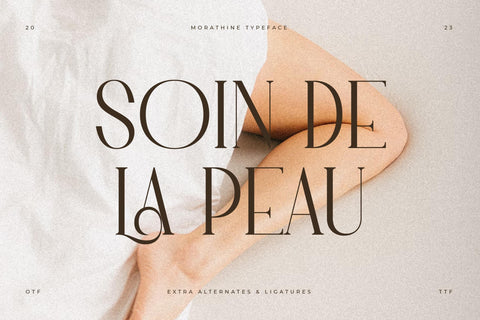 MORATHINE Typeface Font Storytype Studio 