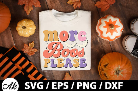 More boos please Retro SVG SVG akazaddesign 