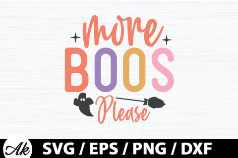 More boos please Round Sign SVG SVG akazaddesign 