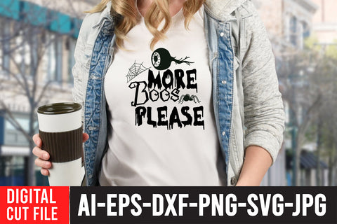 More Boos Please SVG Design SVG BlackCatsMedia 