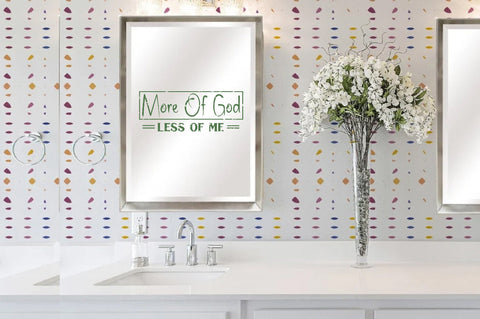 More Of God Less Of Me Christian Sublimation Sublimation Jagonath Roy 