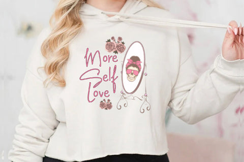 More Self Love Skeleton Mirror PNG Sublimation Jagonath Roy 