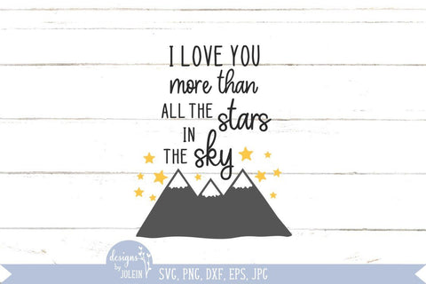 More than all the stars in the sky SVG Designs by Jolein 