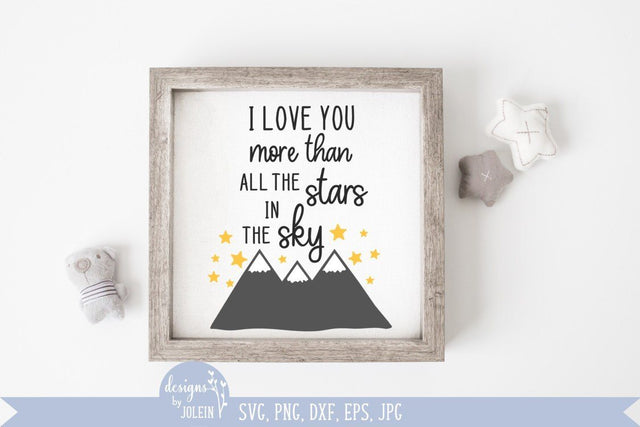 More than all the stars in the sky SVG Designs by Jolein 