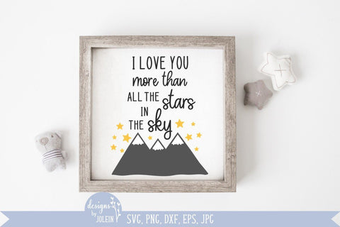 More than all the stars in the sky SVG Designs by Jolein 