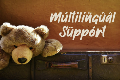 Morekids Font letterstockstd 