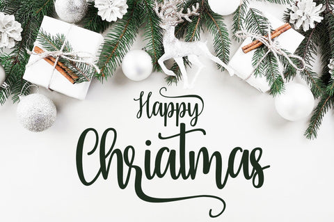 Moreng Christmas Font azkiyaazka026 