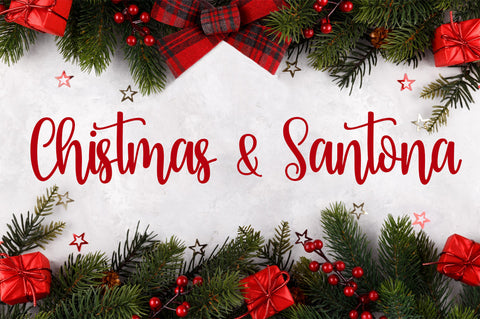 Moreng Christmas Font azkiyaazka026 