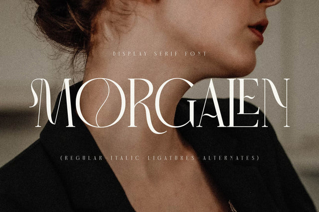 Morgalen Typeface Font Storytype Studio 
