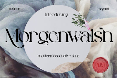 Morgenwalsh Font letterstockstd 