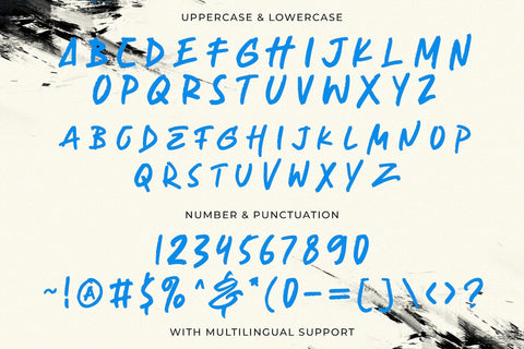 Moriel - Textured Brush Font Font StringLabs 