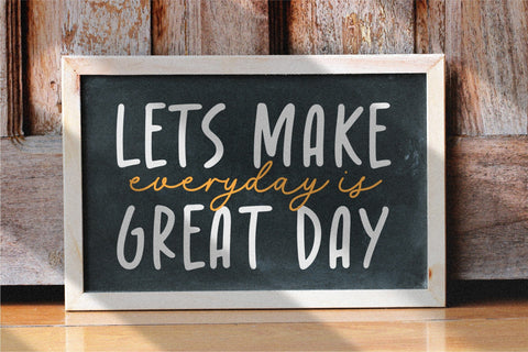 Morning Bread Fun Handbrushed Font Font Letterative 