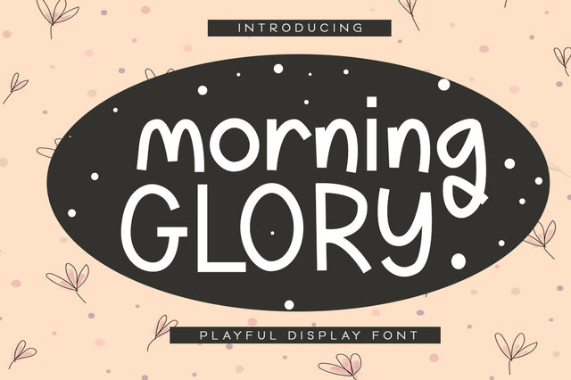 Morning Glory Font Wildan Type 