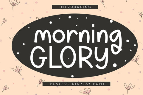 Morning Glory Font Wildan Type 
