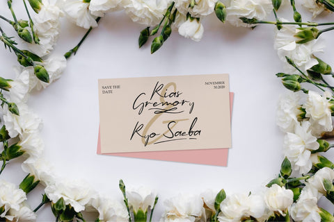 Morning Glow - Handwritten Script Font Font Allouse.Studio 