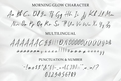 Morning Glow - Handwritten Script Font Font Allouse.Studio 