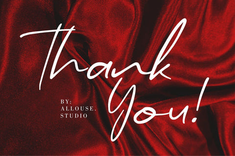 Morning Glow - Handwritten Script Font Font Allouse.Studio 