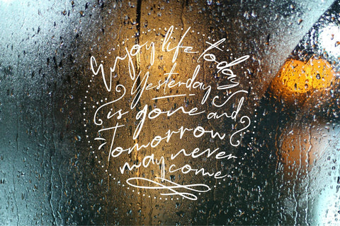 Morning Glow - Handwritten Script Font Font Allouse.Studio 