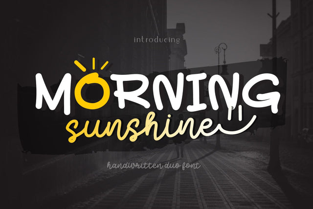 Morning Sunshine Font BB Digital Arts 