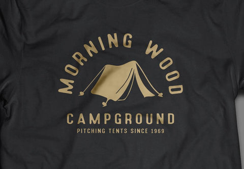 Morning Wood Campground - Funny Camping SVG SVG Crafting After Dark 