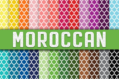 Moroccan Digital Paper Sublimation Old Market 