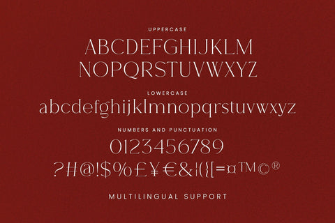 Morona - Elegant Serif Font Arterfak Project 