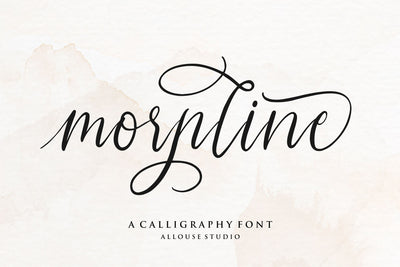 Morpline Font Allouse.Studio 