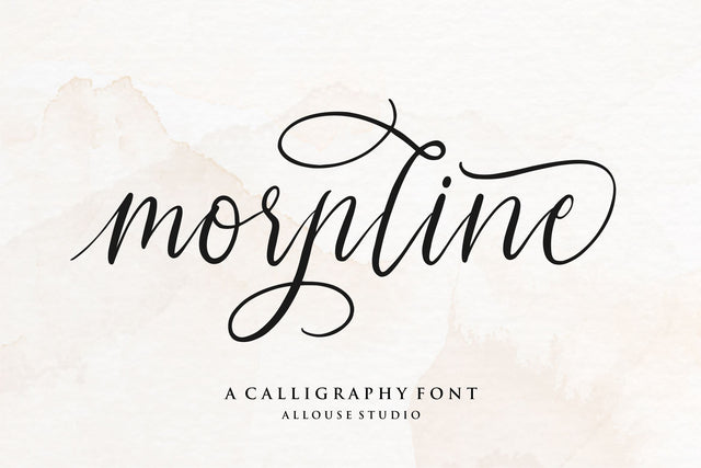 Morpline Font Allouse.Studio 