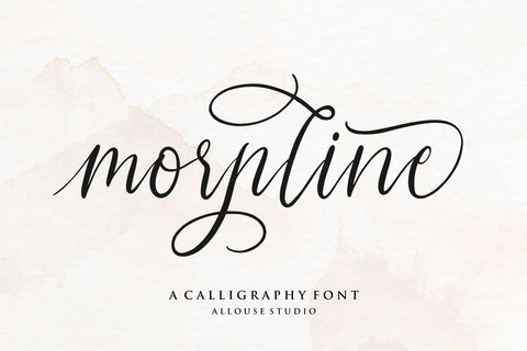 Morpline Font Allouse.Studio 