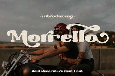 Morrello - Bold Retro Decorative Serif Font Font PutraCetol Studio 