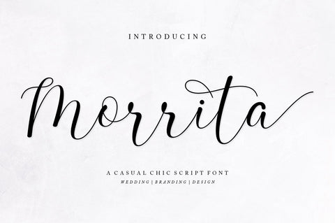 Morrita Script Font Rotterlab studio 