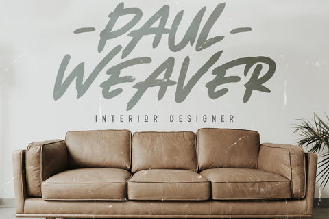 Mortal Wave - Dry Brush Font Font StringLabs 