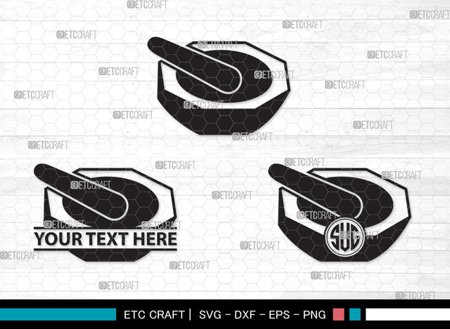 Mortar And Pestle Monogram SVG, Mortar Pestle Svg, Mortar Svg, Mortar Icon Svg, Pestle Svg, Mortar And Pestle Monogram SVG ETC Craft 