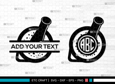 Mortar And Pestle Monogram SVG, Split Monogram SVG, Mortar Svg, Mortar Icon Svg, Pestle Svg, Mortar And Pestle Clipart Svg, Mortar And Pestle SVG ETC Craft 