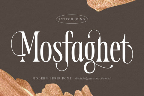 Mosfaghet Typeface Font Storytype Studio 