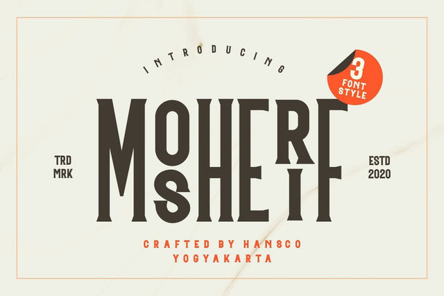 Mosherif Font Hans Co 