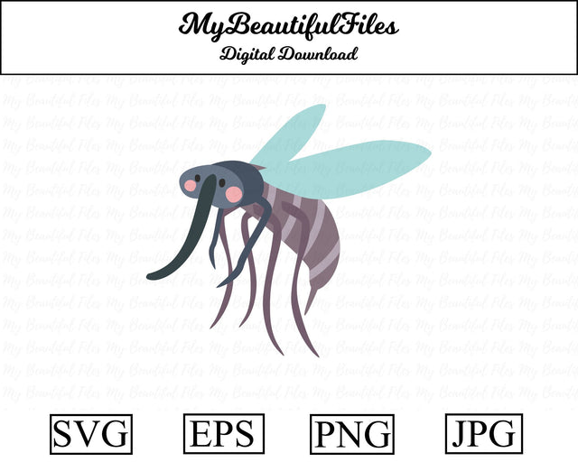 mosquito - insect SVG MyBeautifulFiles 