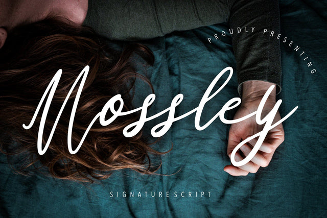 Mossley Signature Script Font Creatype Studio 