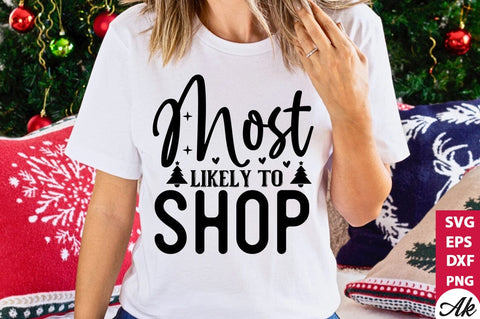 Most likely to shop SVG SVG akazaddesign 