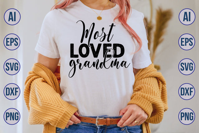 most loved grandma svg SVG nirmal108roy 