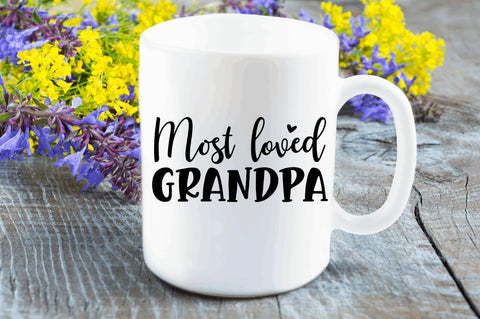 Most loved grandpa SVG SVG Regulrcrative 