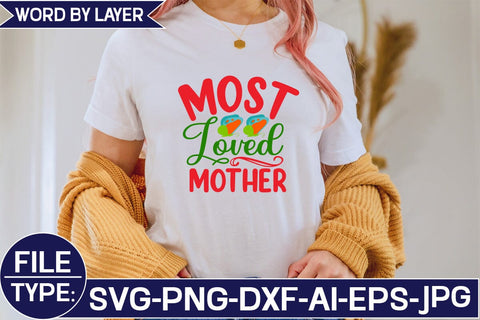 Most Loved Mother SVG Cut File SVG Studio Innate 