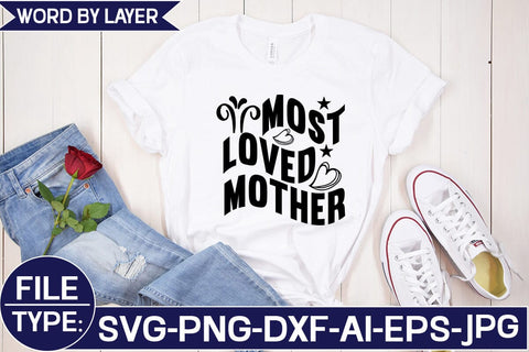 Most Loved Mother SVG Cut File SVG Studio Innate 